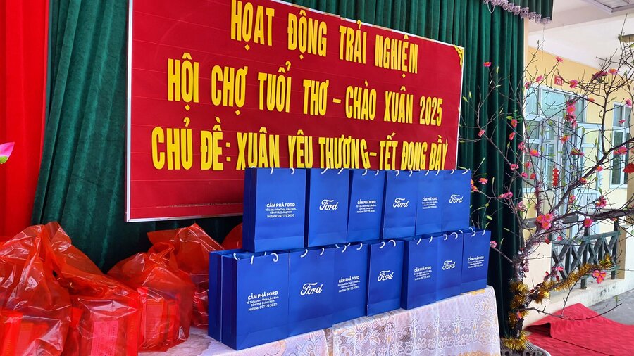 Cẩm Phả Ford Mang Xuân Ấm Áp Đến Học Sinh Đài Xuyên – Lan Tỏa Yêu Thương, Kết Nối Cộng Đồng