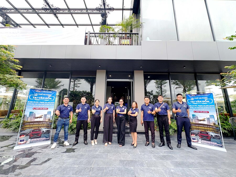 Cẩm Phả Ford Trân Trọng Cảm Ơn Quý Khách Hàng Đã Tham Dự Sự Kiện Lái Thử Xe Ford Tại Vân Đồn Ngày 24.05.2025