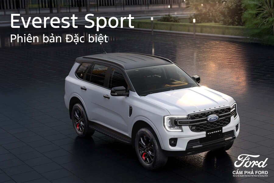 Ford Everest Sport SE – Đậm chất thể thao, đỉnh cao trải nghiệm