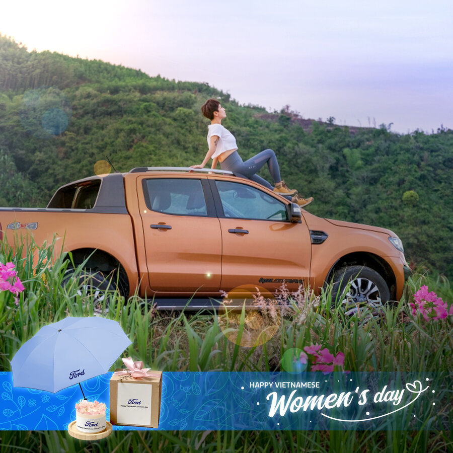 Khuyến Mãi Ngày Phụ Nữ 20/10 Tại Cẩm Phả Ford – Ghé Thăm, Lái Thử Và Chụp Ảnh Nhận Quà Ngay