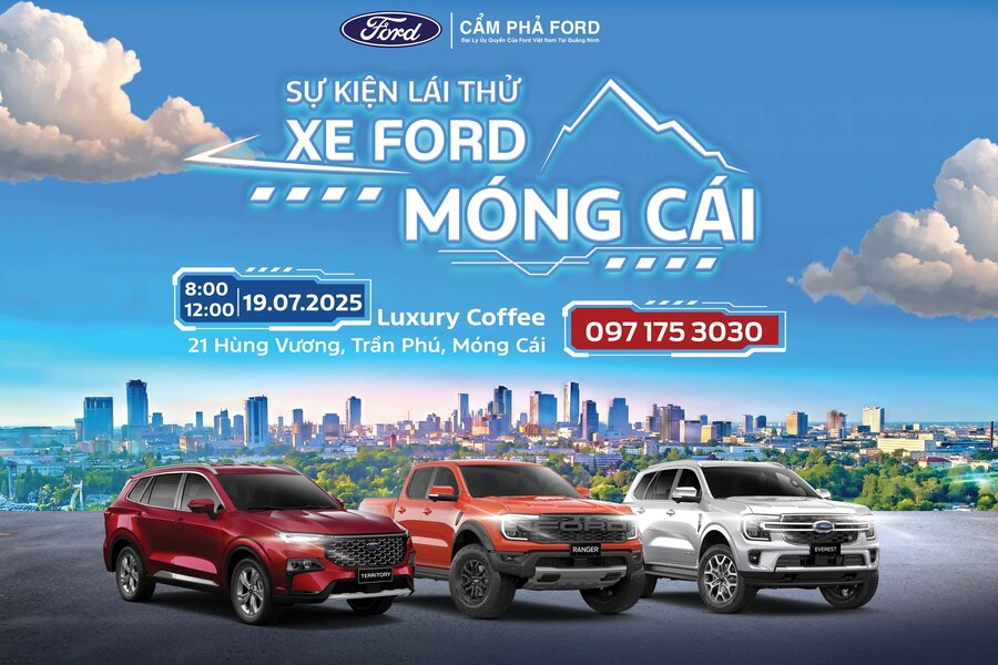 Lái Thử Xe Ford Tại Móng Cái – Trải Nghiệm Thực Tế, Ưu Đãi Hấp Dẫn Chờ Đón!
