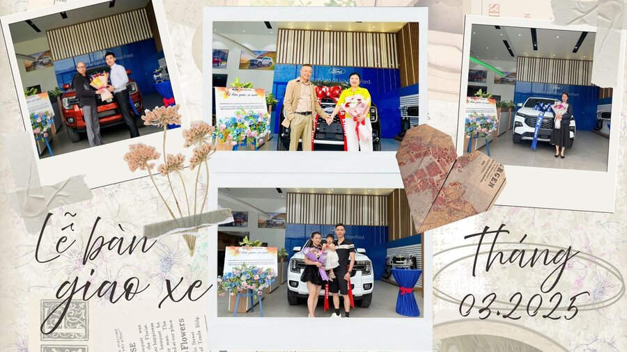 Lễ Bàn Giao Xe Tháng 3/2025 Tại Cẩm Phả Ford – Hành Trình Mới Khởi Đầu Từ Niềm Tin