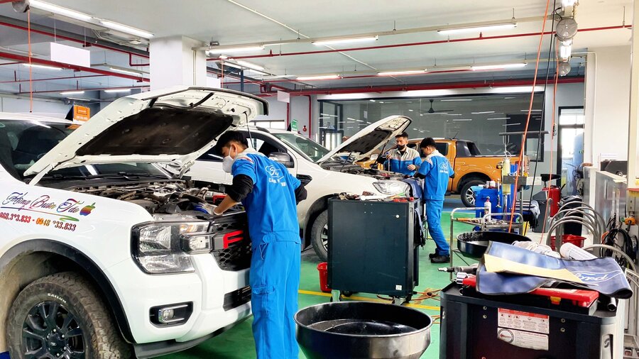 Quy trình Dịch Vụ – Trải Nghiệm Dịch Vụ Sửa Chữa Tại Cẩm Phả Ford