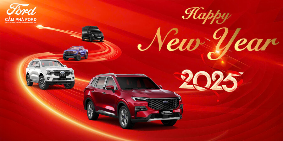 THÔNG BÁO NGHỈ LỄ TẾT DƯƠNG LỊCH 2025 TẠI CẨM PHẢ FORD